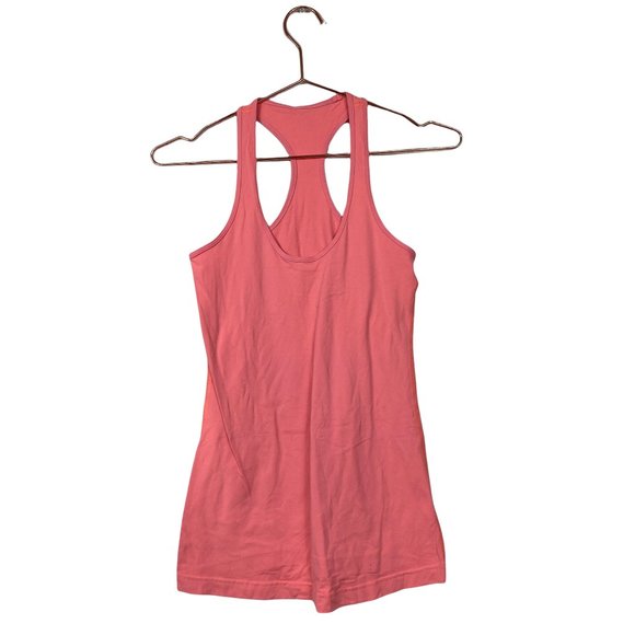 lululemon athletica Tops - Lululemon Pink Racerback Top Size Small